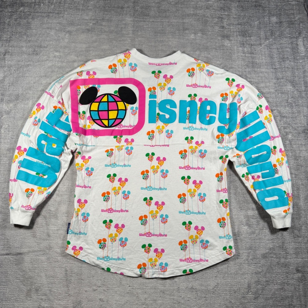 Disney Shirt Mens Small White Vault Collection 50th Anniversary Spirit Jersey - Picture 1 of 14
